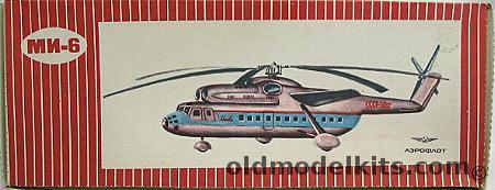 Yunyj Tyechinik 1/100 Mil Mi-6 Hook Aeroflot plastic model kit